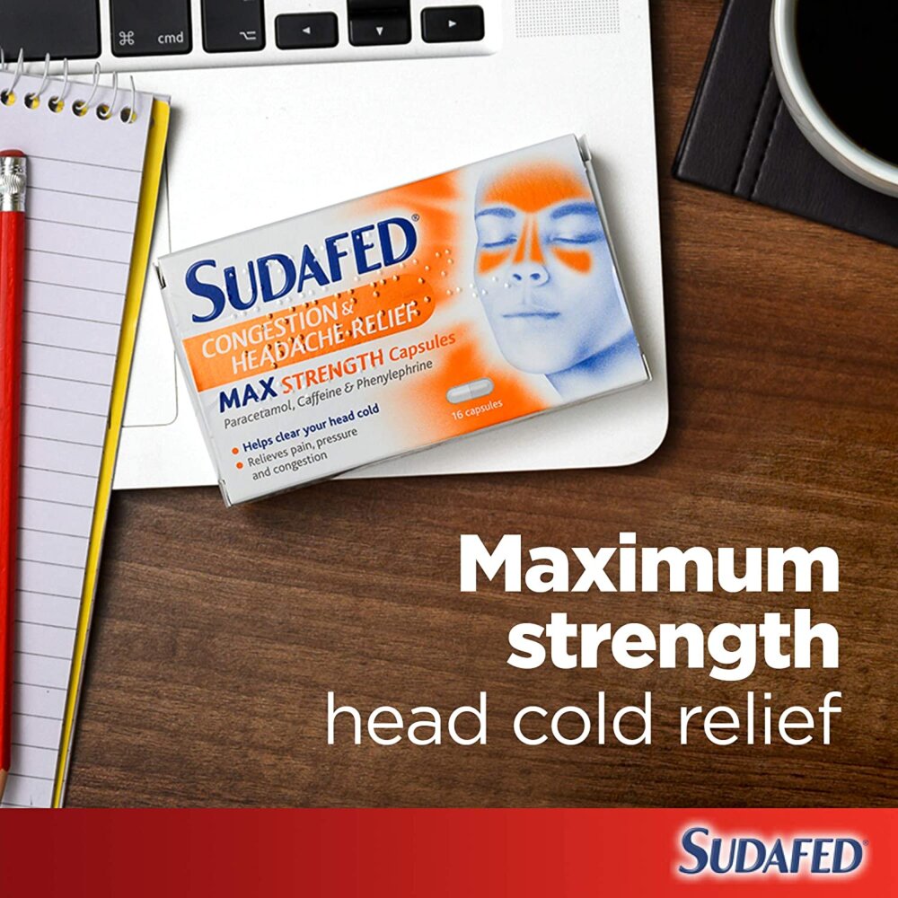 sudafed congestion headache relief