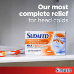 sudafed congestion headache relief