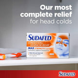 sudafed congestion headache relief