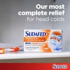 sudafed congestion headache relief