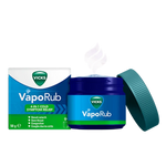 Front view of Vicks VapoRub 50g jar for cold relief and chest congestion
