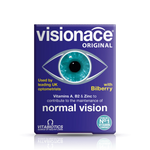 Front view of Visionace Original box – eye and vision health supplement