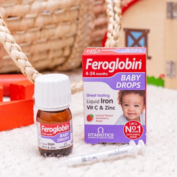 vitabiotics Feroglobin Baby Drops 