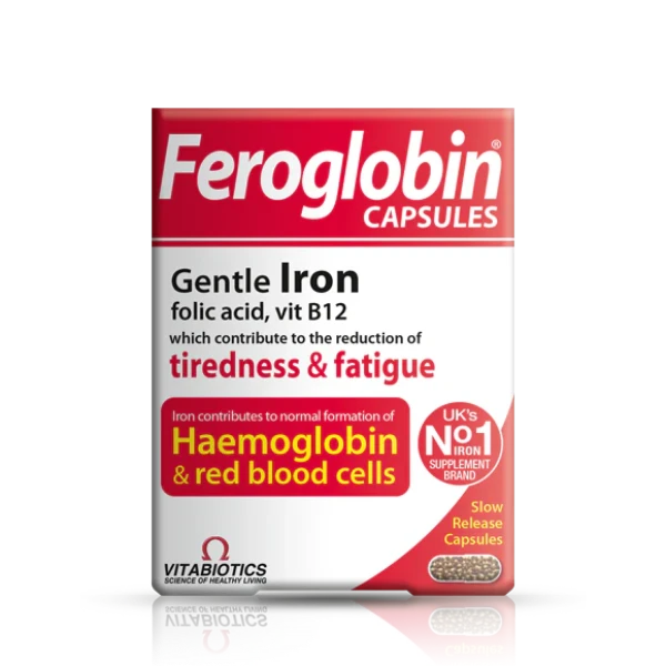 vitabiotics feroglobin b12 30 capsules